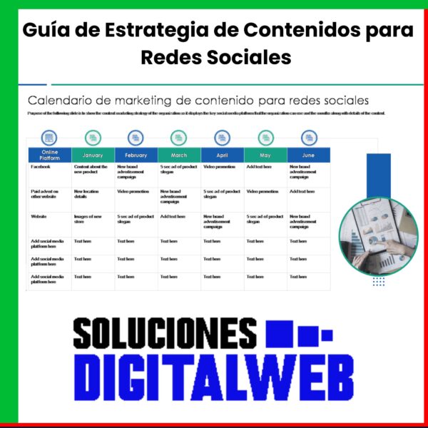 Guía de Estrategia de Contenidos para Redes Sociales